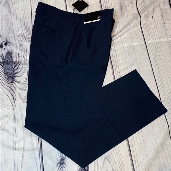 NWT J. FERRAR FLAT FRONT PANTS - Picture 3 of 6